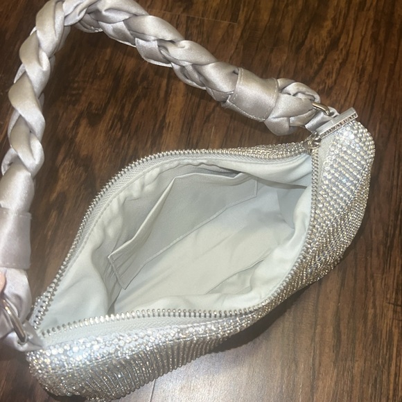 Silver mesh purse - Picture 2 of 4